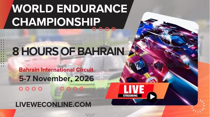 {RD 7} 8 Hours Of Bahrain WEC Live Streaming 2026