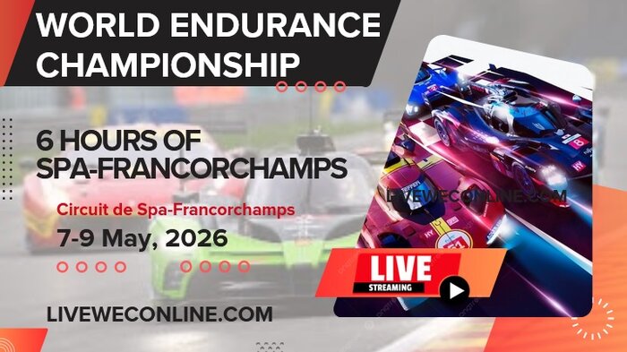 How to watch 6 Hours of Spa Francorchamps WEC Live Stream
